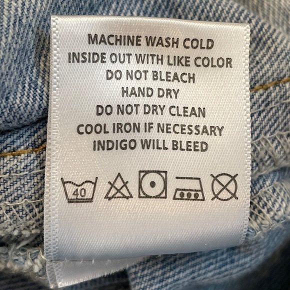 The Style Between Us Jean Jacket Junior Medium Denim - Picture 10 of 16